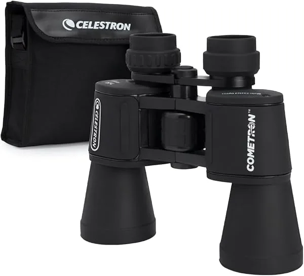 Binóculos 7 x 50 Cometron Celestron, para astronomia e observação