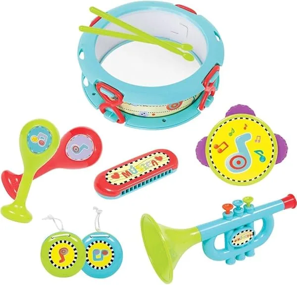 Buba Minha Primeira Bandinha, kit de instrumentos musicais infantis