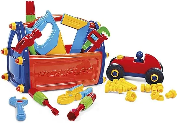 Brinquedo Infantil Caixa de Ferramentas, Poliplac