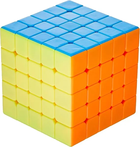 Moyu Meilong Cubo Mágico profissional 5x5, stickerless