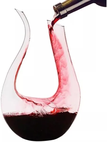 Decanter Vinho Aerador Decantador Moderno em U