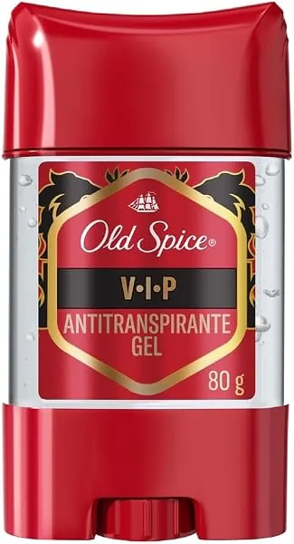 Old Spice Desodorante Antitranspirante Gel VIP 80 g
