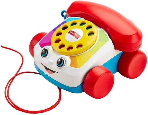 Fisher-Price Brinquedo para Bebês Novo Telefone Feliz, a partir de 1 ano