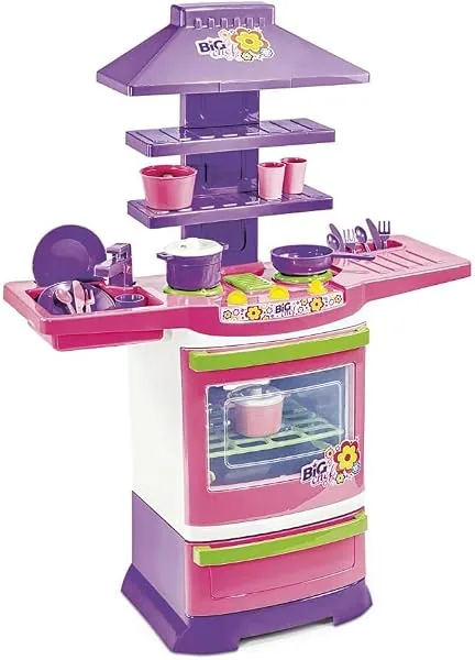 Fogãozinho Panelinha Master Fogão Big Chef, cozinha infantil