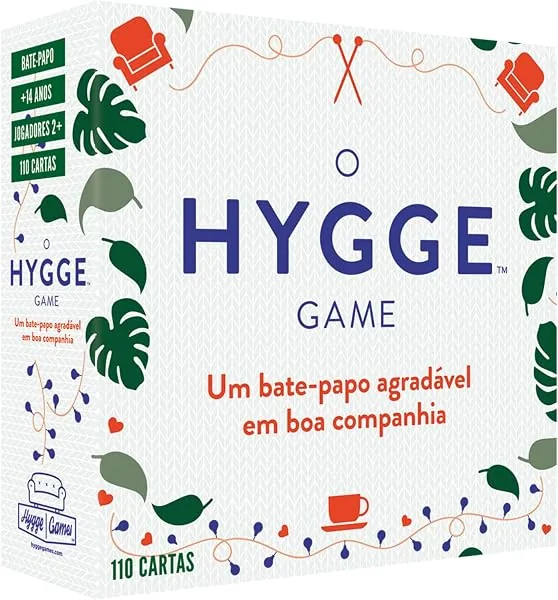 O Hygge Game - Cartas de Conversa da Hygge Games - Jogo de Bate-Papo para Casais e Família