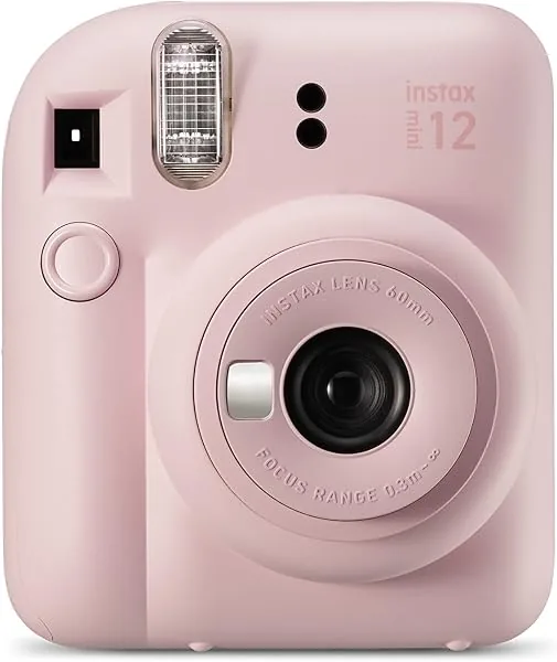 FUJIFILM Instax Mini 12, câmera instantânea com modo selfie e close-up