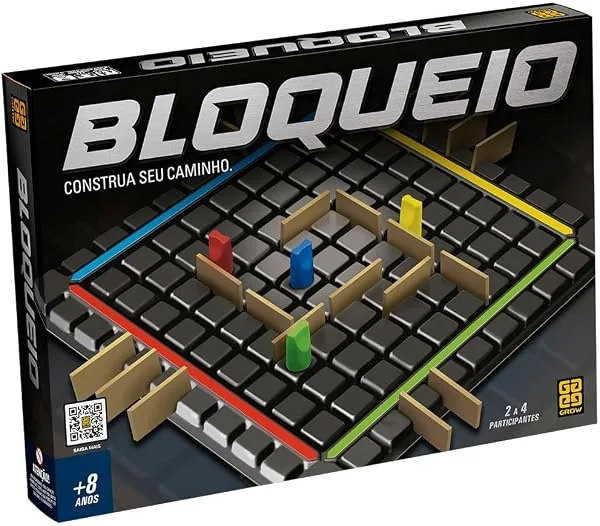 Grow, Jogo Bloqueio, 2 a 4 Jogadores, a partir de 8 anos
