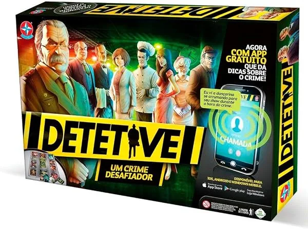 Estrela Jogo Detetive com Aplicativo