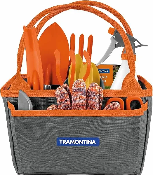 Tramontina Kit para Jardinagem com Bolsa de Lona 13 Peças