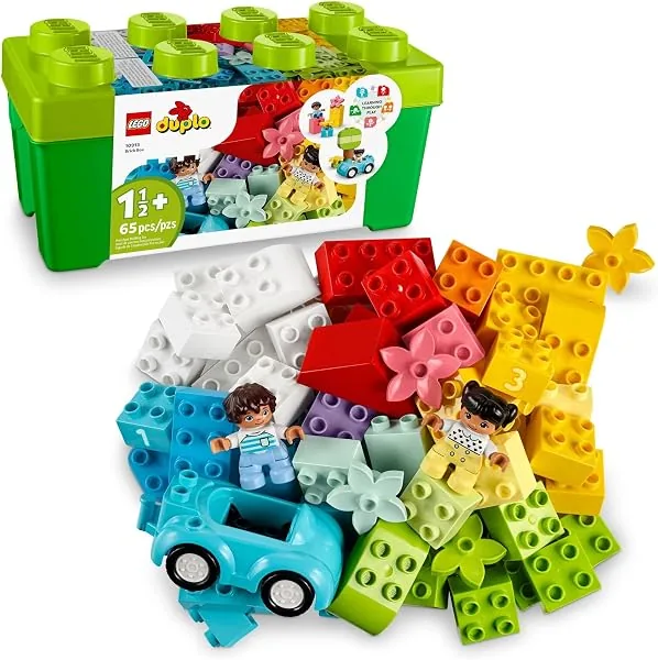 LEGO DUPLO Caixa Clássica de Peças 10913, brinquedo de construção, 65 peças