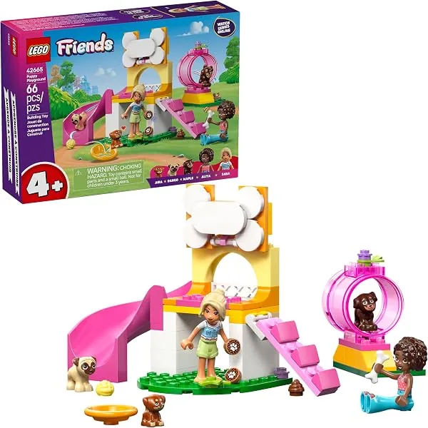 LEGO Friends Parquinho dos Cachorrinhos 42665 (66 Peças)