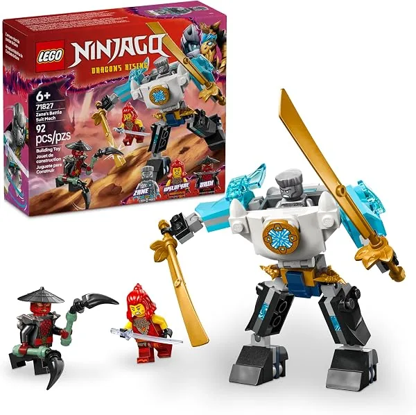 LEGO Ninjago Traje de Meca de Batalha do Zane 71827 (92 Peças)