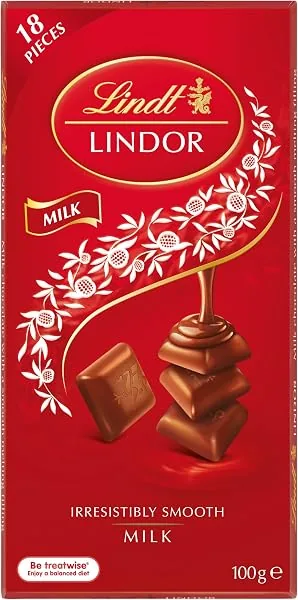 Chocolate ao Leite com Recheio Cremoso Lindor Caixa 100g, Lindt