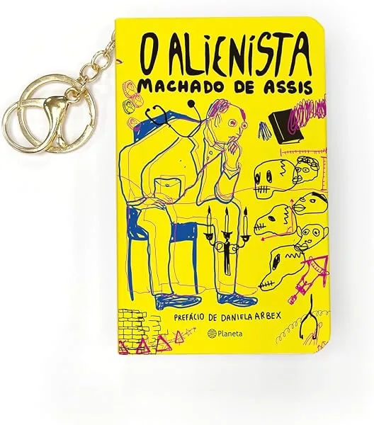 O Alienista: Livro de bolso com chaveiro: 1
