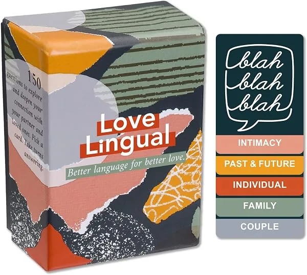 Love Lingual: Jogo de Cartas com 150 perguntas para conversas entre casais