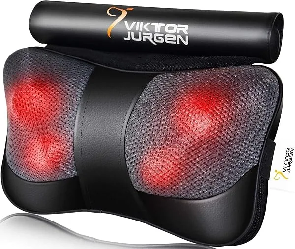 VIKTOR JURGEN Massageador Shiatsu para pescoço e ombro, com calor