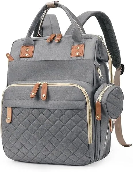 Mochila Maternidade Impermeável Grande Capacidade Bolsa Bebê, Fianne