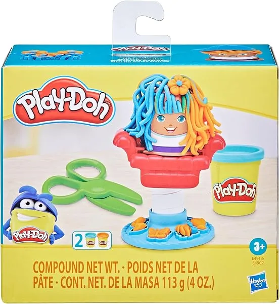 Play-Doh Massinha de Modelar Infantil Mini Kit Corte Maluco, com acessórios e 2 potes, a partir de 3 anos