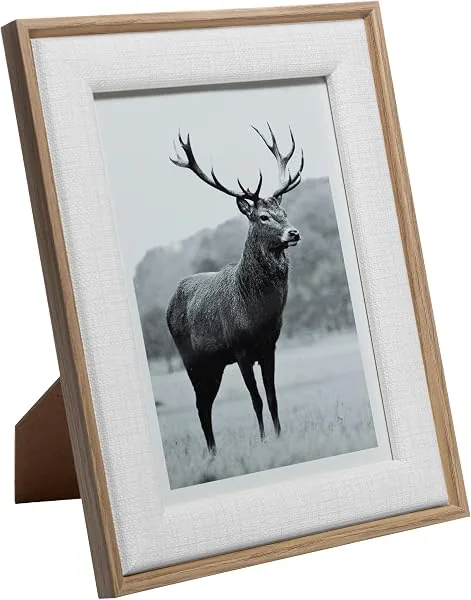 LYOR - Porta-Retrato de Mdf Branco 13cm x 18cm