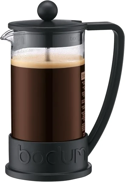 BODUM 10948-01 Prensa Francesa Brazil, 350 ml, Preta