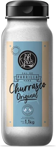 BrSpices - Sal de Parrilla Clássico BR Spices Pote 1,100 kg
