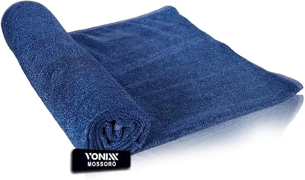Vonixx Toalha de Microfibra para Secagem 50x90 cm 350 GSM, 80% Poliéster e 20% Poliamida