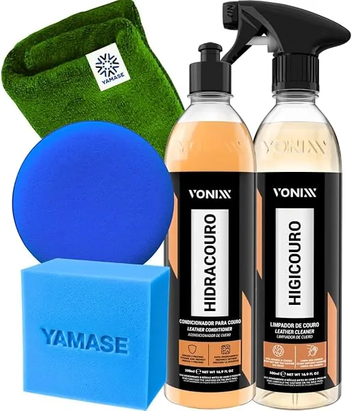 Kit Limpeza e Hidratação de Couro Hidracouro Higicouro Vonixx